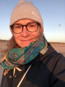 Katrin am Strand