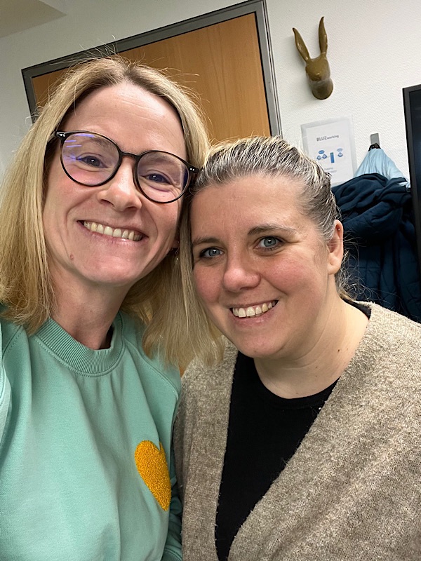 Katrin Weber und Jessica Kaluza