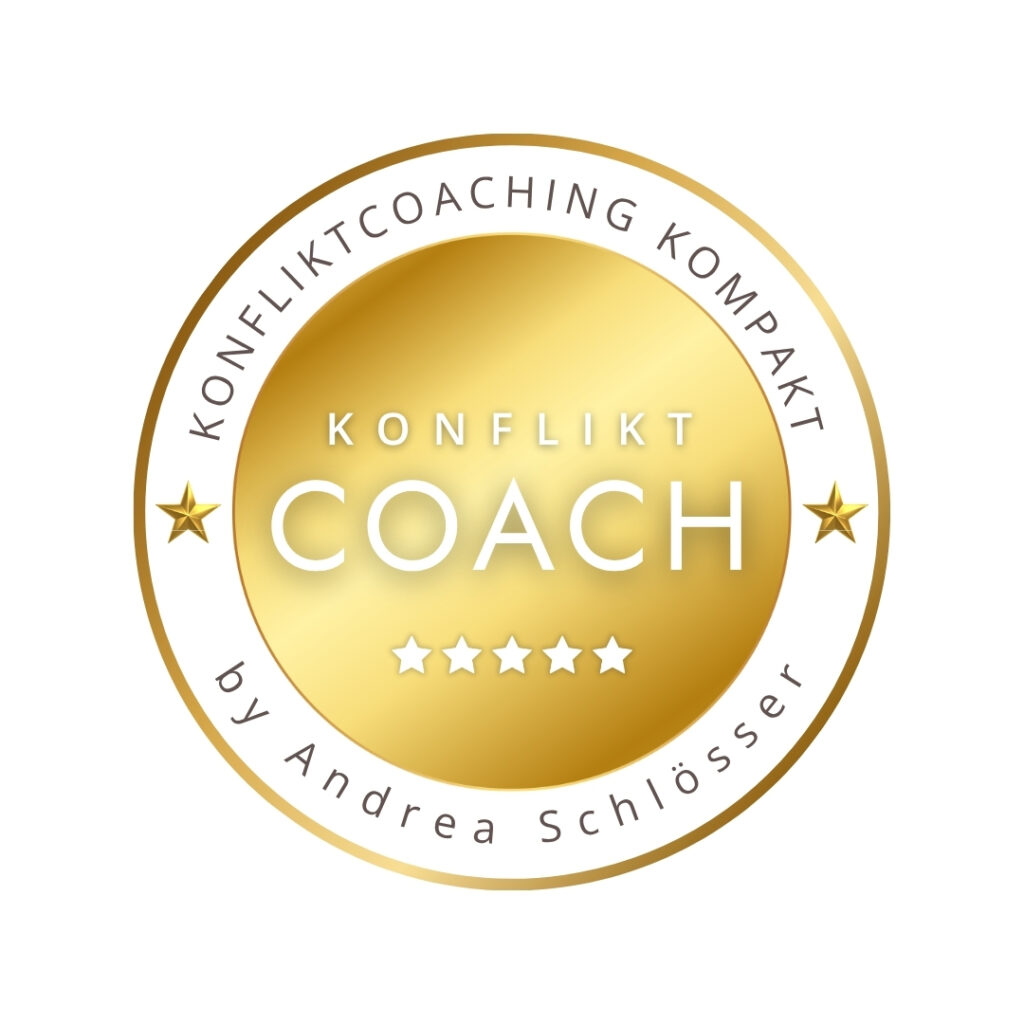 Siegel: Zertifizierte Konfliktcoach – Konfliktcoaching Kompakt by Andrea Schlösser